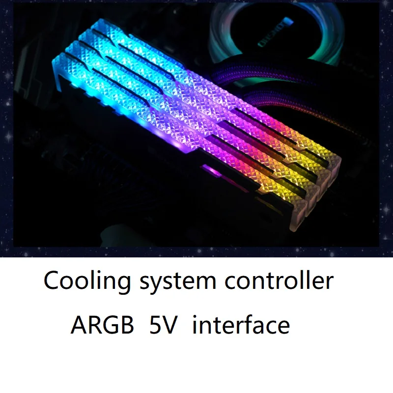 JONSBO охлаждения Системы ARGB 5V Управление Светодиодный светильник