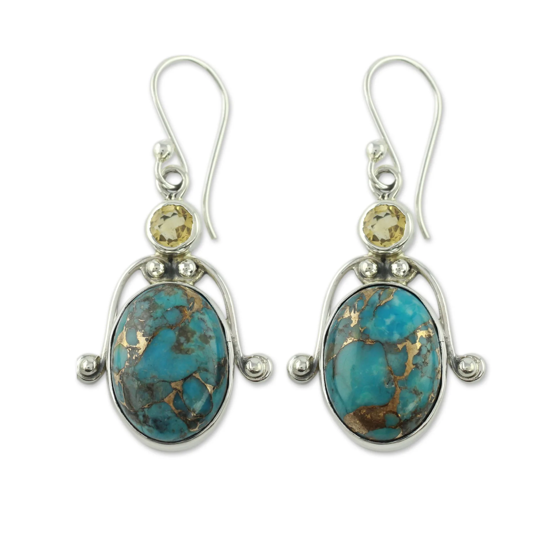 Женские серьги гвоздики из серебра 925 пробы овальной формы|Серьги-подвески| |