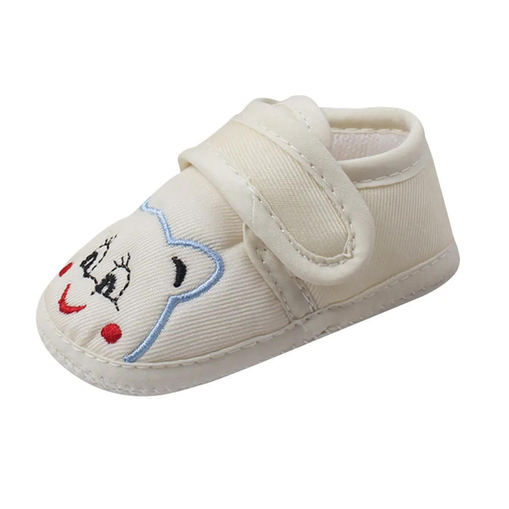 

Infant Baby Girl Boy Shoes Cartoon Anti-Slip Soft Sole Hook First Walkers Toddler Infant Baby Girl Kids Shoes 0-18M 3 Color 2021