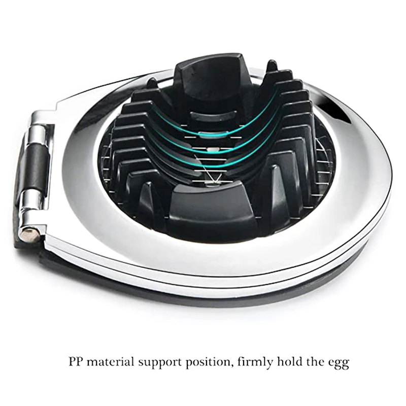 

Egg Slicer, Egg Cutter Heavy Duty Slicer for Strawberry Fruit Garnish Slicer, Stainless Steel Wire with 2 Slicing Styles
