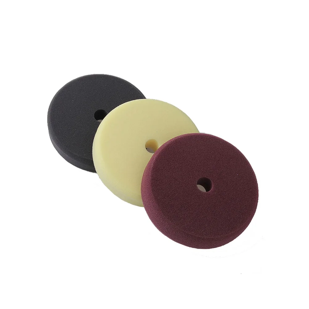 

6Inch Polishing Pad Buffing for DA Polisher 150mm Flat sponge polishing waxing buffing pads kit