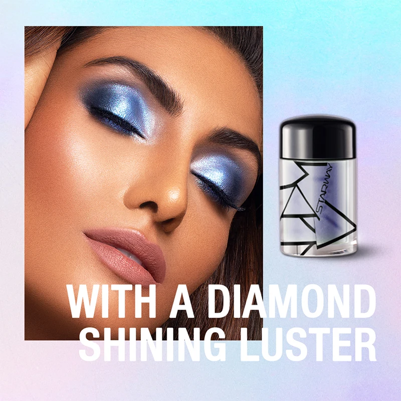 STARWAY Eyeshadow Glitter 7 Colors Makeup For Face Shining Lasting Sequins Eye Shadow Power Make Up Fit Skin |