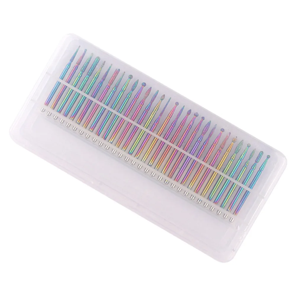 

30Pcs Female Manicure Beauty Machine Nail Polishing Drills Home Salon Supply
