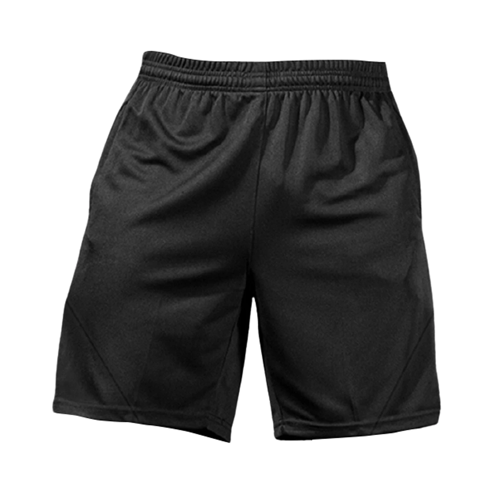 

Running Shorts With Zipper Soft Polyester Side Pocket Yoga Fitness Equipment High Elasticity Summer Men Women Outdoor Sports