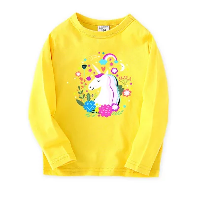 

VIDMID boys girls long sleeve t-shirts kids girls cartoon clothes tops teess 3-14 years children boys girls t-shirt tops 4018 48