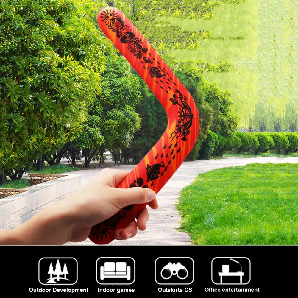 Returning Boomerang Safe Maneuver Dart Fast Catch Flying Toy for Throwers aged 8 to 80 | Спорт и развлечения