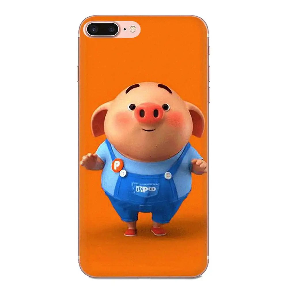 Мягкий ТПУ телефон для sony Xperia Z Z1 Z2 Z3 Z4 Z5 compact Mini M2 M4 M5 T3 E3 E5 XA XA1 XZ Premium Pig прекрасный |
