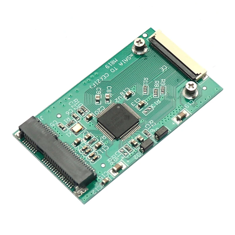 Mini PCI E mSATA SSD на 40pin ZIF CE Кабель адаптер карта zif msata 1 8 дюйма для IPOD IPAD Toshiba Hitachi HDD|pci-e