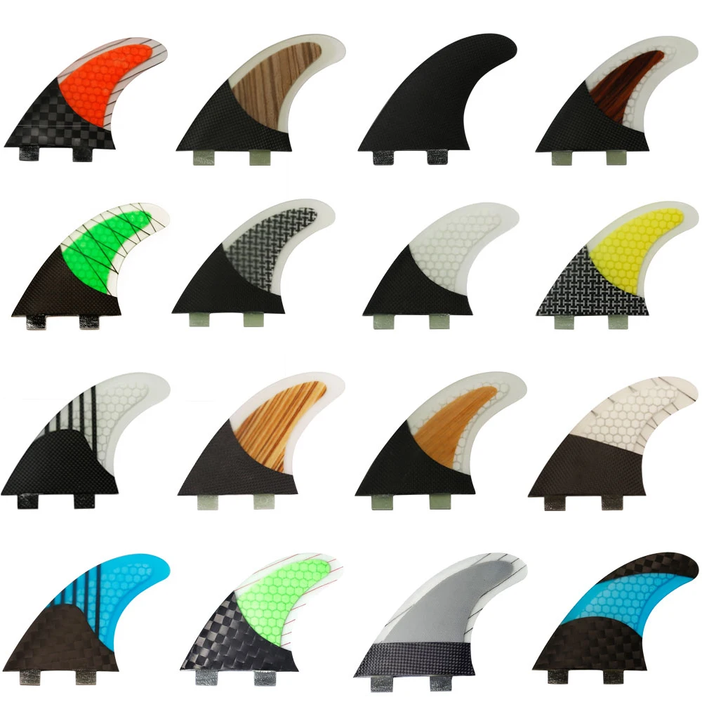 Горячая Распродажа Новый дизайн углеродного волокна плавники доски для серфинга