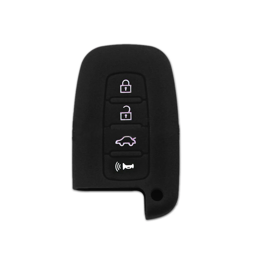 

Muchkey Key Cover Remote Flip Case Protect Skin For 3 Button Floding Key For Hyundai Sonata Tucson