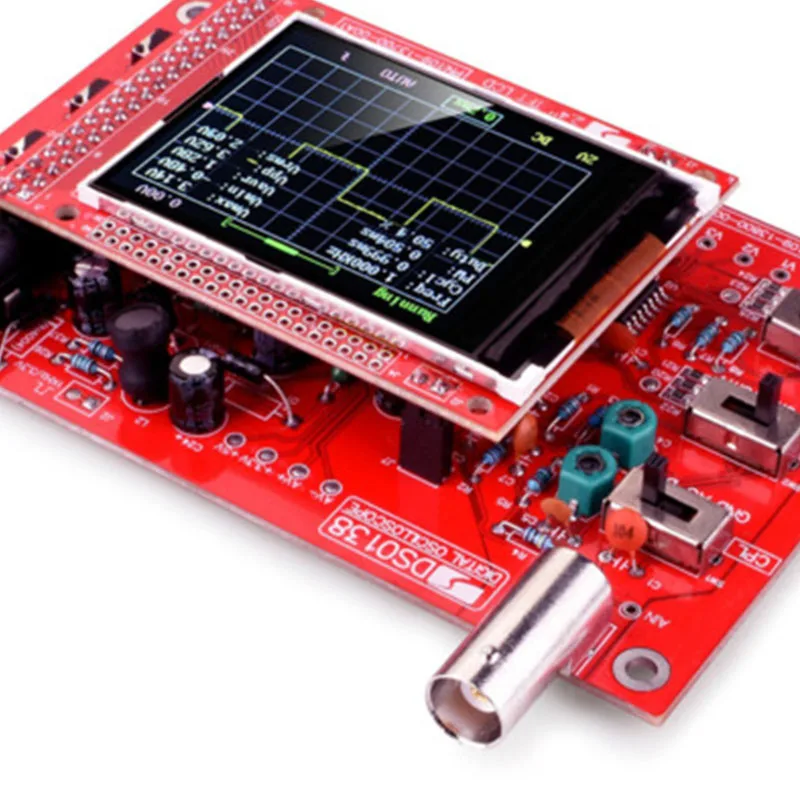 DSO138 2 4 &quotцифровой осциллограф TFT 1Msps + зонд аналоговая полоса пропускания (сварка)