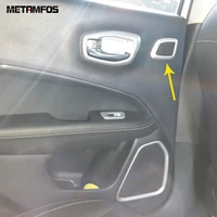 for jeep compass 2017 2020 2021 rear door audio stereo speaker loudspeaker cover trim decoration sticker accessories car styling