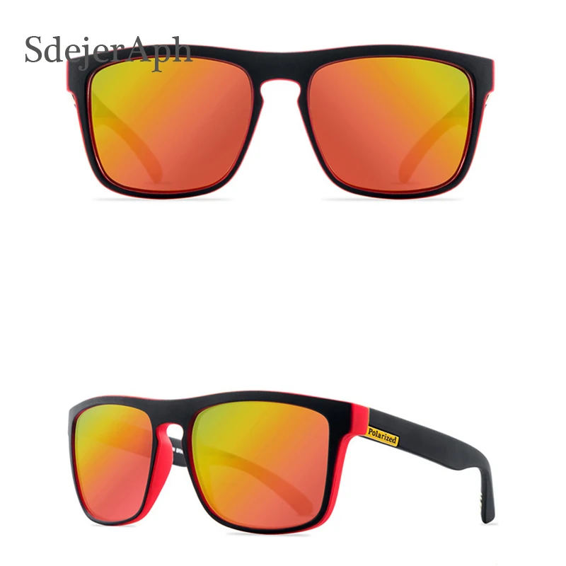 Модные мужские солнцезащитные очки поляризованные классические дизайнерские