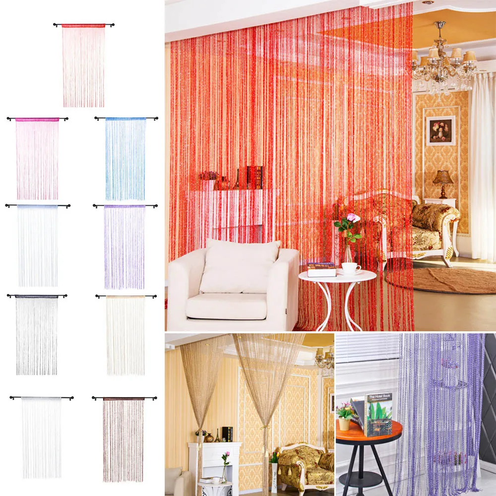 Веревочные шторы с бахромой для двери оконные перегородки разрезанные до