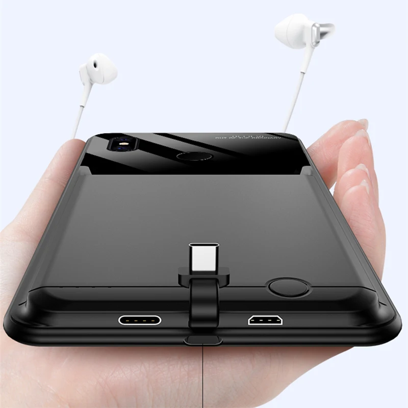 quling 10000 mah for xiaomi mi mix 3 battery case battery charger bank power case for xiaomi mi mix 3 battery case free global shipping