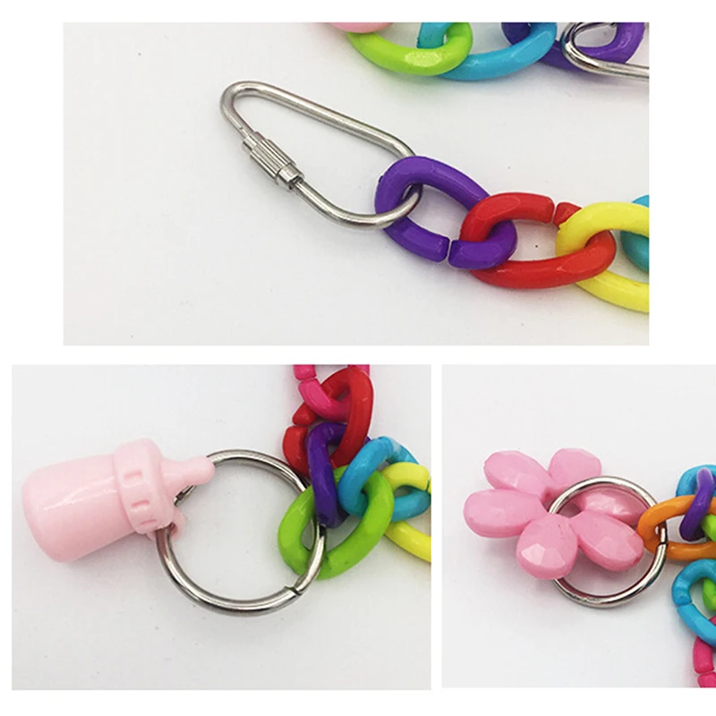 Попугай птица игрушки для жевания скалолазание качели клетка попугая лестницы