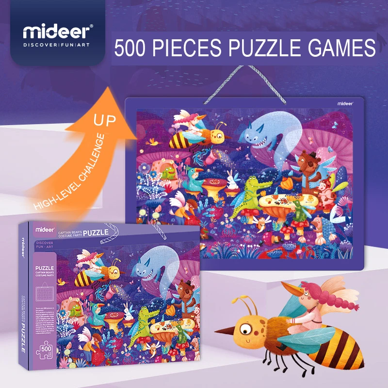 MiDeer 500 шт. костюм капитана медведя Детский для вечеринки вызов высокого уровня