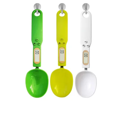 

Portable Electronic LCD Measuring Spoons Coffee Sugar Gram Scale Spoon Measuring Cup Kitchen Scales for Kitchen Baking