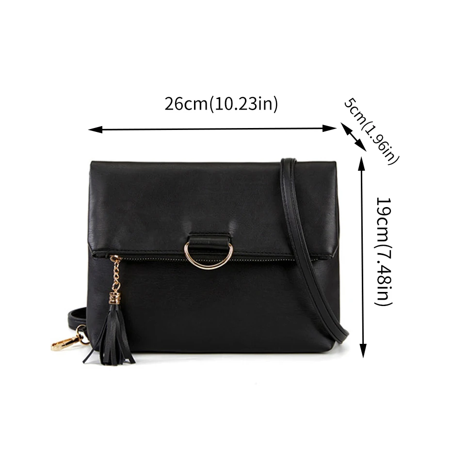 

New Designer Luxury Soft Solid Color Leather PU Women Purses Female Handbag Simple Pockets Girls Shoulder Messenger Bags Clutch