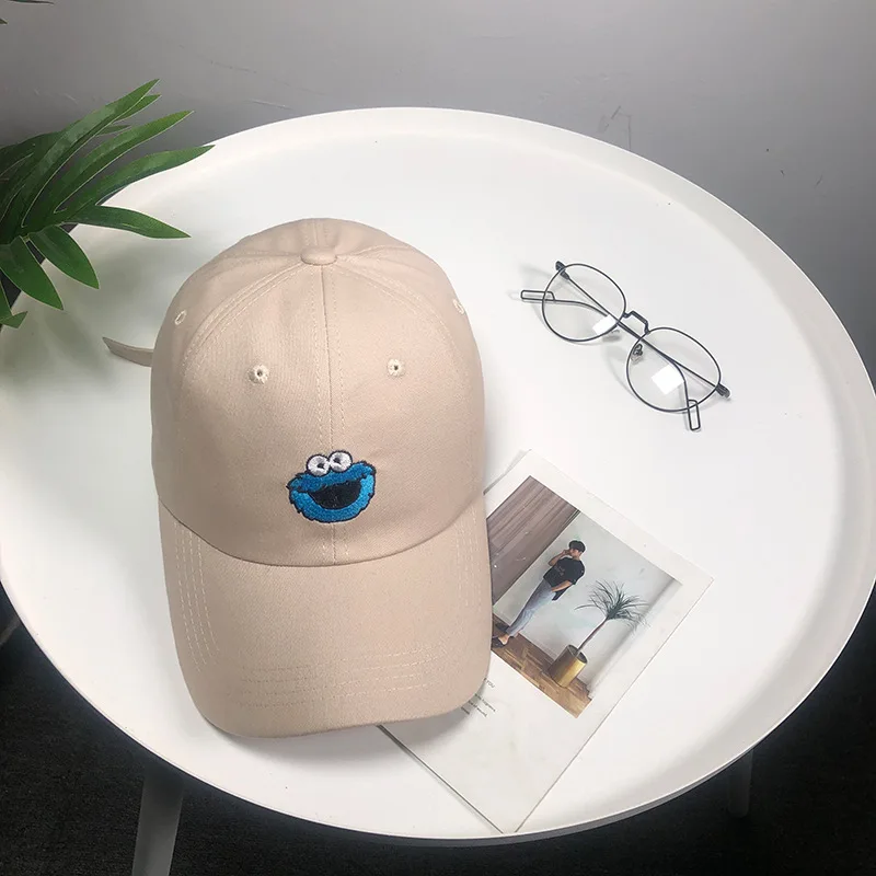 Новинка 2020 мужская и женская бейсболка с вышивкой в виде глаз регулируемой
