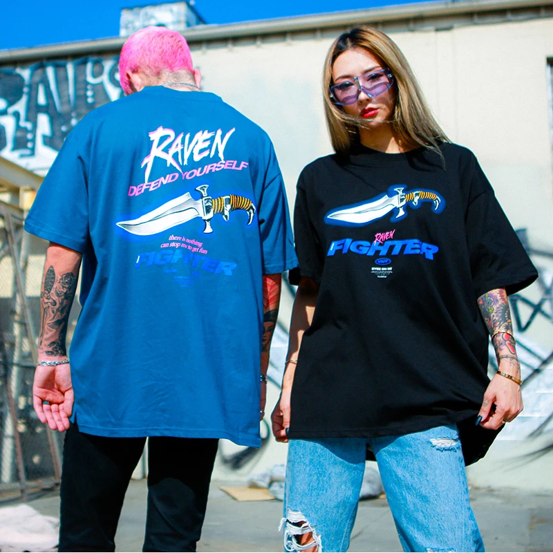 Футболка мужская с принтом в стиле хип хоп 2020|Мужские футболки| |