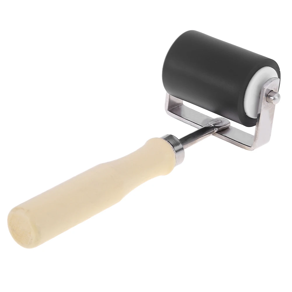 Резиновая Скалка ролик для штамповки полимерной глины тяжелый резиновый печати