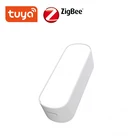 Tuya Zigbee умный светильник Сенсор Беспроводной Яркость Сенсор интеллигентая (ый) светильник ing обнаружения приложение Smart Life освещенность Сенсор