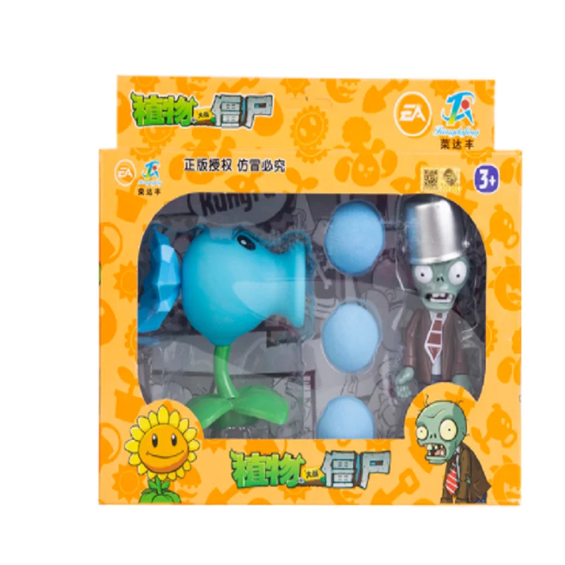 Набор фигурок из аниме зомби 2 мягкая резиновая Аниме Фигурка горохострела