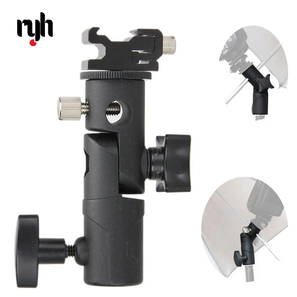 E Тип металлический кронштейн для вспышки универсальным горячим башмаком