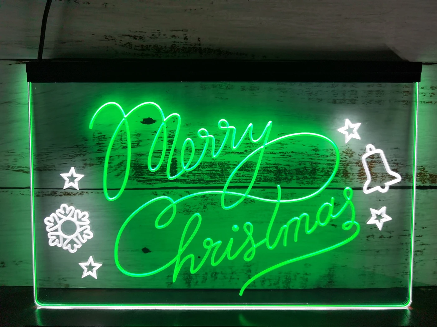 

SS183 Merry Christmas Tree Dual Color Led Neon Sign