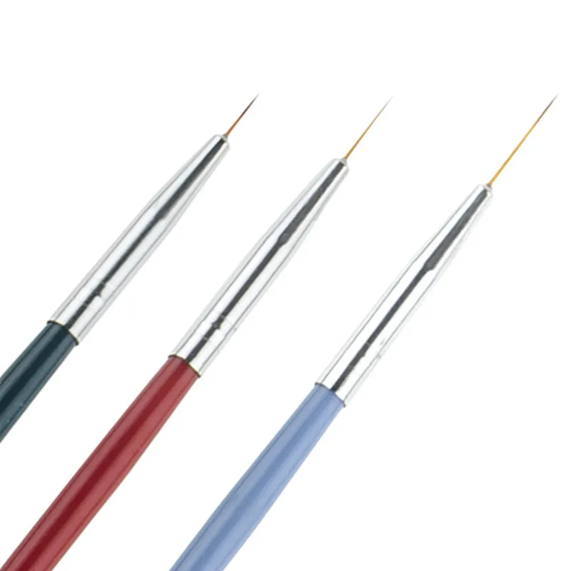 3 шт./компл. лайнер для дизайна ногтей ручка рисования 3D Типсы набор