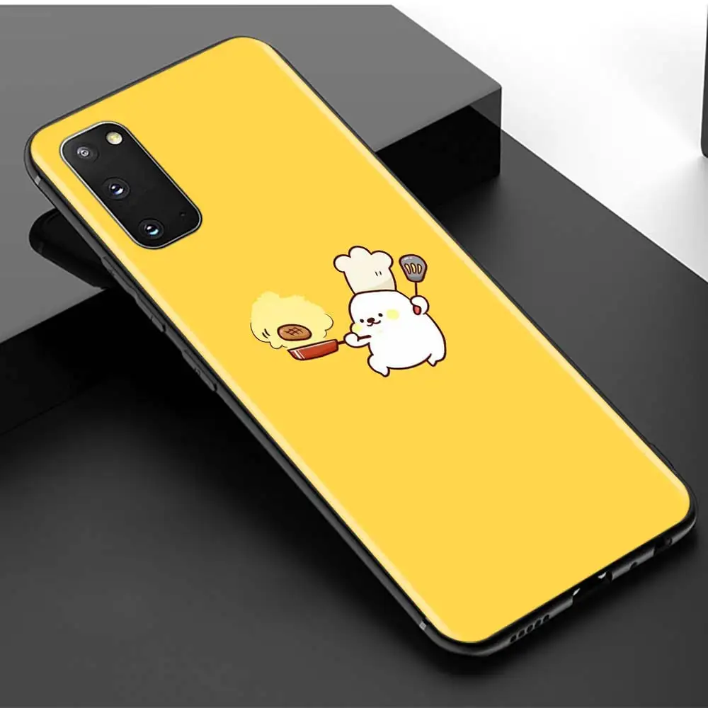 Чехол для телефона Samsung Galaxy S21 S20 S10 Plus Ultra Lite FE 5G S10e S9 S8 S7 Мягкая Обложка Забавный