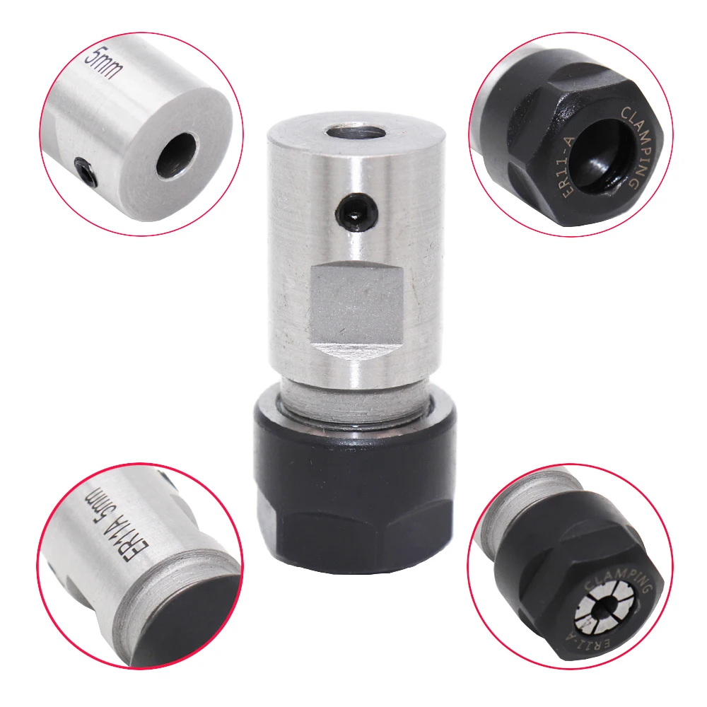 1 шт. ER11 патрон удлинитель вала шпинделя Цанга токарного станка инструменты резак