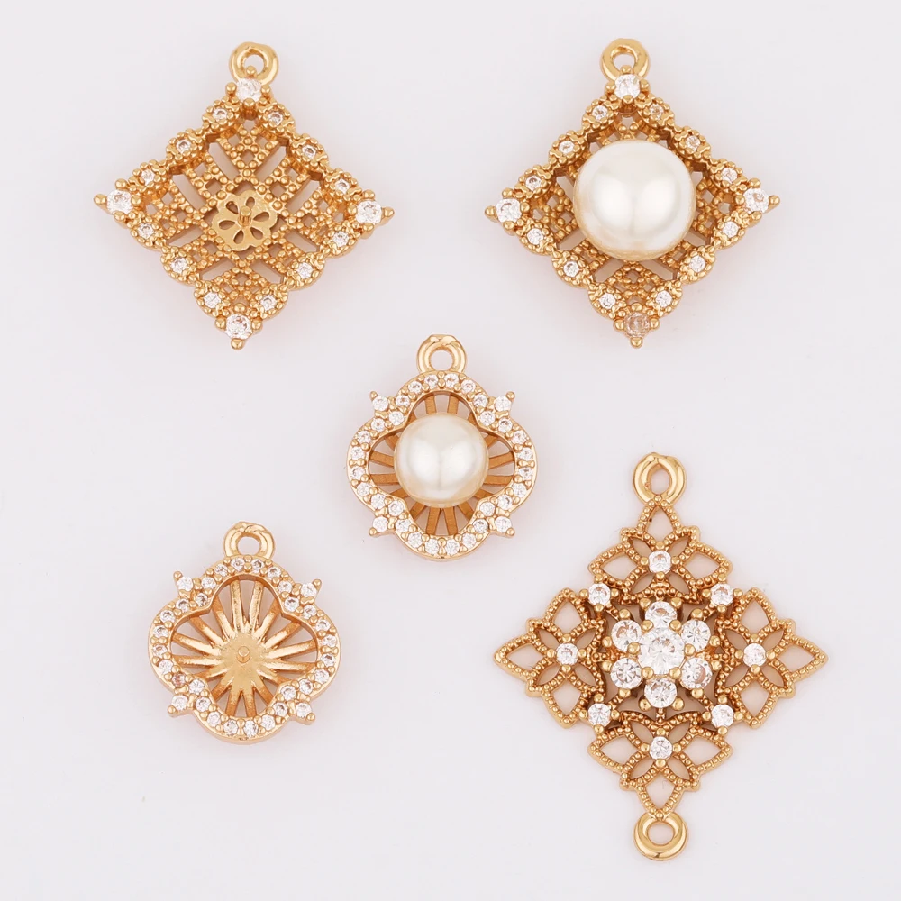 

30 шт., подвески/Аксессуары для ювелирных изделий/кулон/Сделай сам/Соединитель/форма цветка/ручная работа/фурнитура и компоненты для ювелирных изделий whjuice