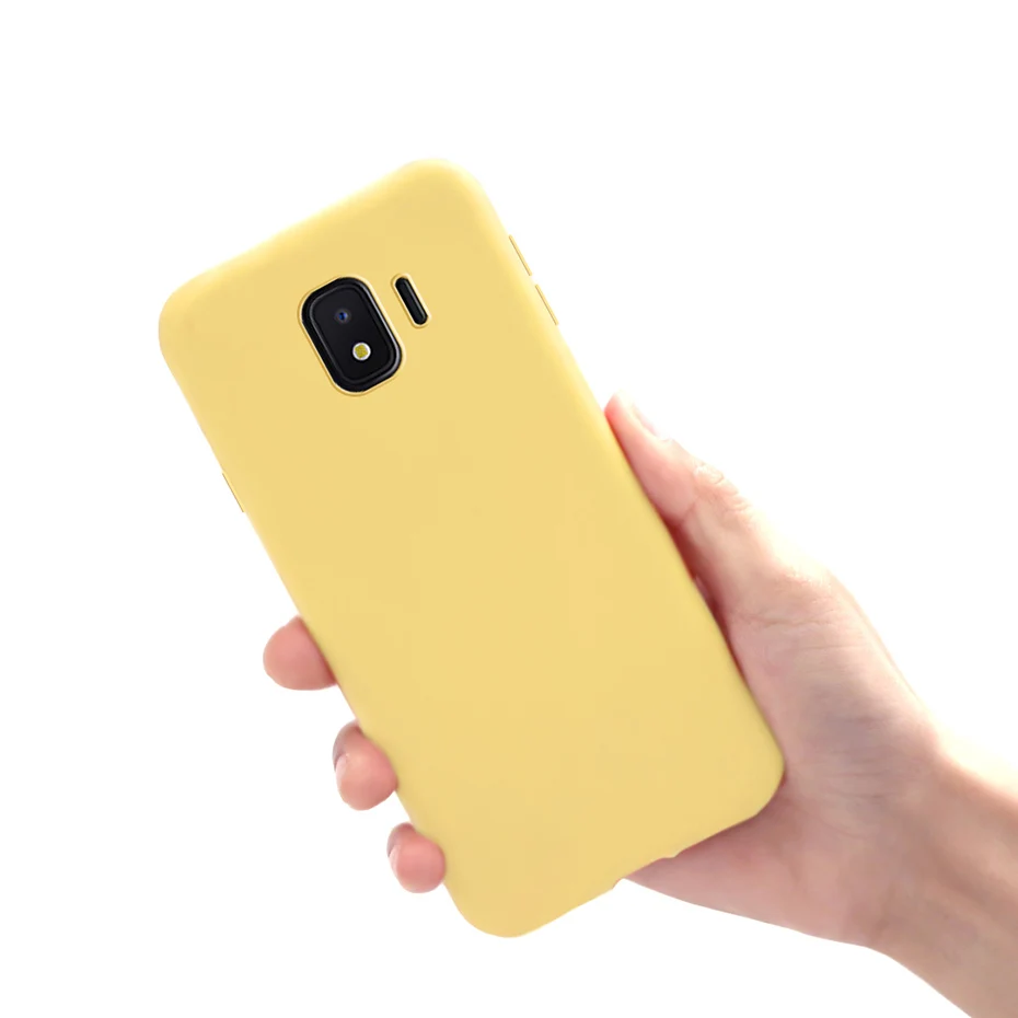 Yellow Чехол для samsung J2 Core, мягкий силиконовый чехол для телефона, чехол для samsung Galaxy J2 J 2 Core J2Core J260F J260, чехол - Цвет: Yellow