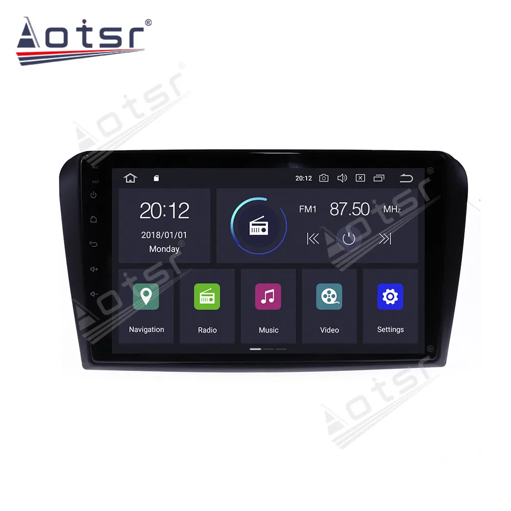 Android 10.0 GPS Navigation Radio Player for Mazda 3 2006-2011 Video Stereo Headuint free gps map Built in Carplay dsp | Автомобили и