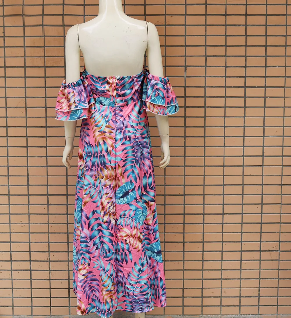 

Fashion French Style Elegant Summer Boho Vintage Casual Dresses For Women Short Sleeve A-Line Mini Sexy Dress Wholesale