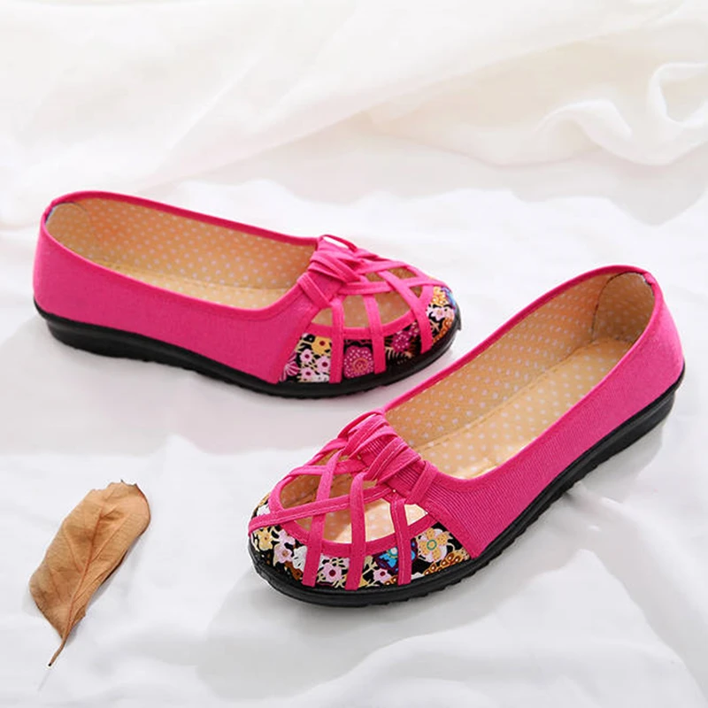 Туфли Cresfmix Женские повседневные дышащие лоферы из сетчатой ткани без застежки