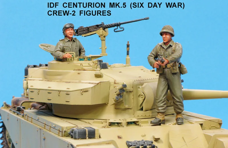 

1/35 Scale Die-cast Resin White Model World War II Tank Soldiers Need Hand-painted Model Free Shipping