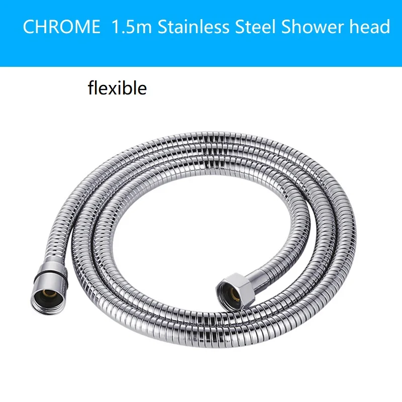 

Shower Hose Pipes Fittings High Quality Shower holder Water Pipe For Bath Stainless Steel Shower head Bathroom Accessories