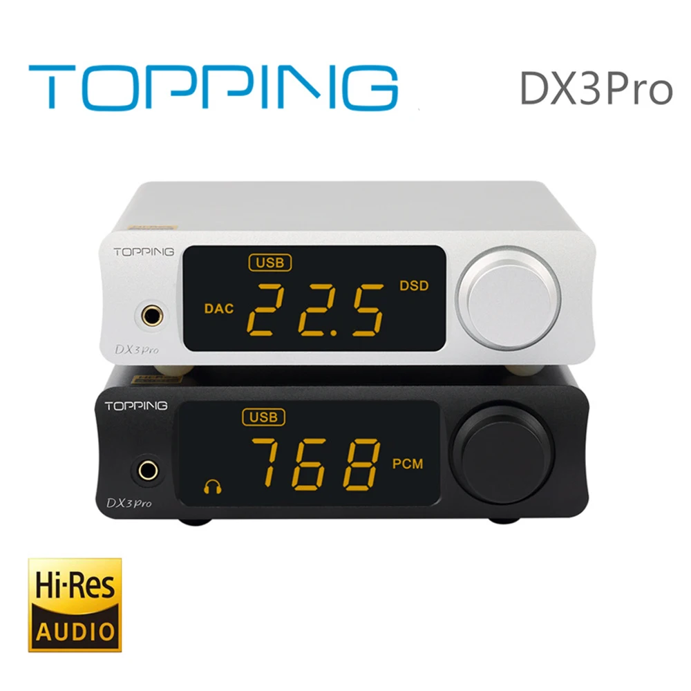 TOPPING DX3 Pro V2 LDAC HI-RES 2 * AK4493 XMOS USB Bluetooth 5 0 DAC DSD512 | Электроника