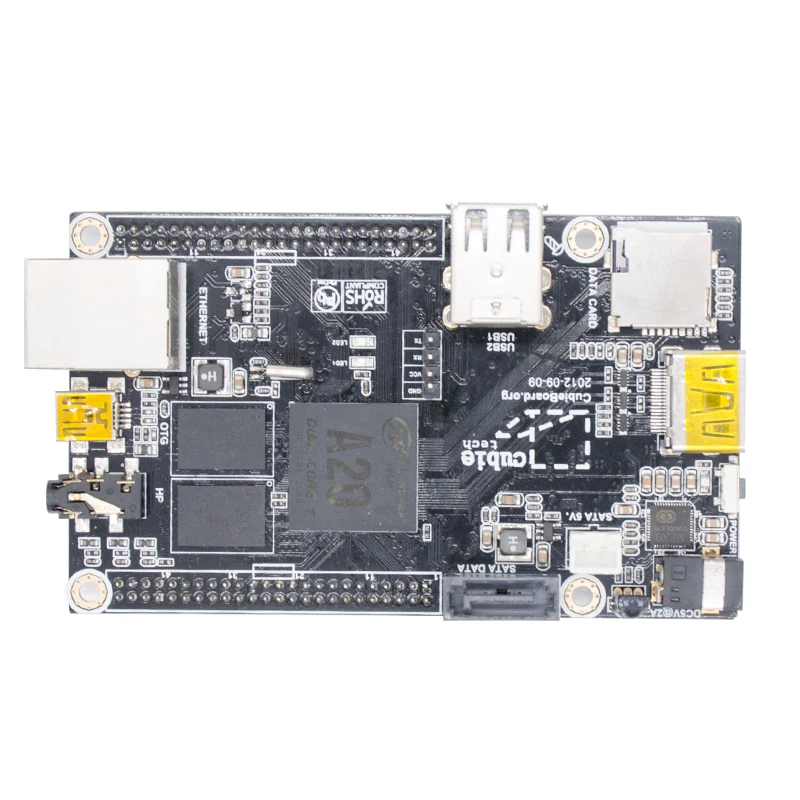 Двухъядерный процессор Cubieboard2 ARM A20 MiniPC 1 ГБ DDR3 для linux/android/более мощный pcduino/Raspberry