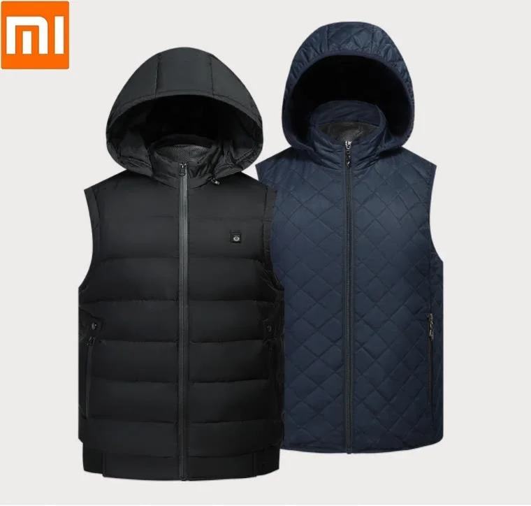 Теплый жилет для отдыха Xiaomi PMA утепленный пуховый с инфракрасным подогревом на
