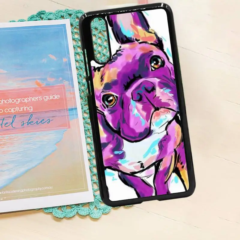 

French Bulldog cute animal luxury protective Phone Case shell PC for iPhone 11 12 pro XS MAX 8 7 6 6S Plus X 5S SE 2020 XR