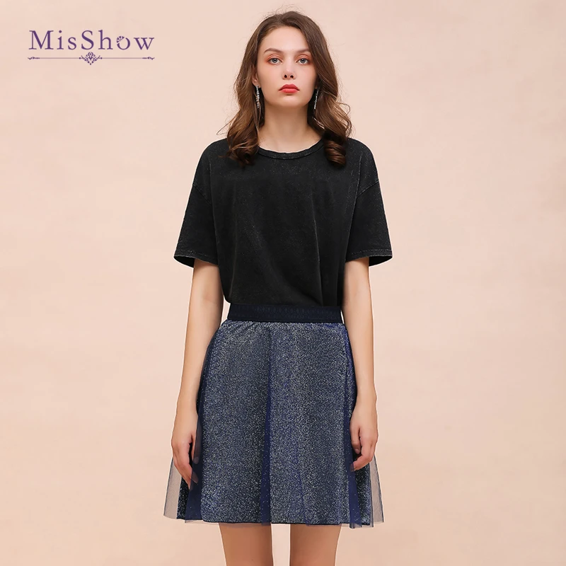 Юбка женская однотонная из тюля на осень/зиму|Женские юбки| |