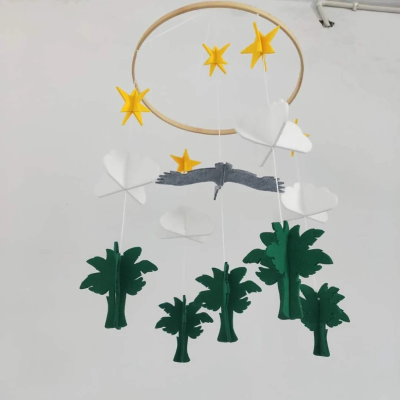 

Baby Rattles Crib Mobiles Toy Rotating Mobile Bed Bell Newborn Infant Baby Toys Kids Room Decoration Photography Props