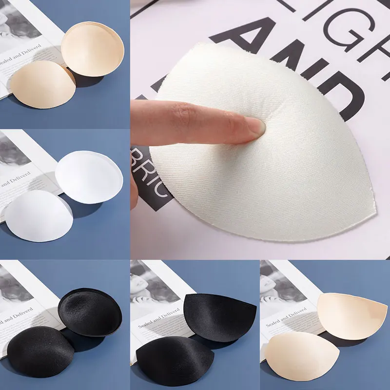 

1 Pair Of Sexy Bikini Padding, Detachable Bra With Pillows And Push Up For Breasts，wedding Evening Dress Accessories Chest Pad