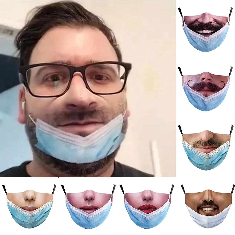 Смешная маска для мужчин женщин унисекс взрослых популярная Регулируемая