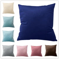 luxury velvet cushion cover pillow cover pillowcase green yellow pink blue home decorative sofa throw pillows cover
