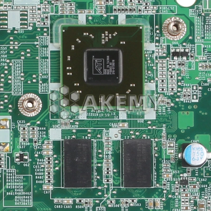 CN 04DKNR 04 DA0FM9MB8D1 материнская плата для For DELL Studio 1558 ноутбука 4DKNR HD5470 DDR3 CPU